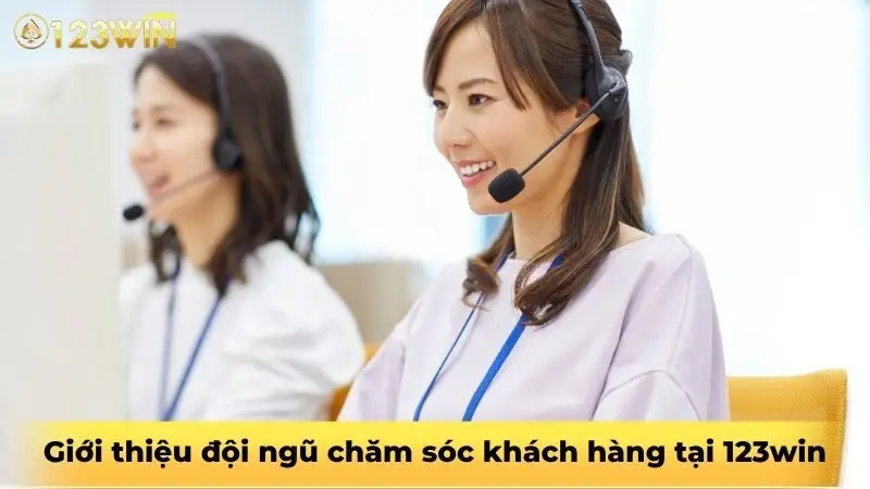 Giới thiệu đội ngũ chăm sóc khách hàng tại 123win